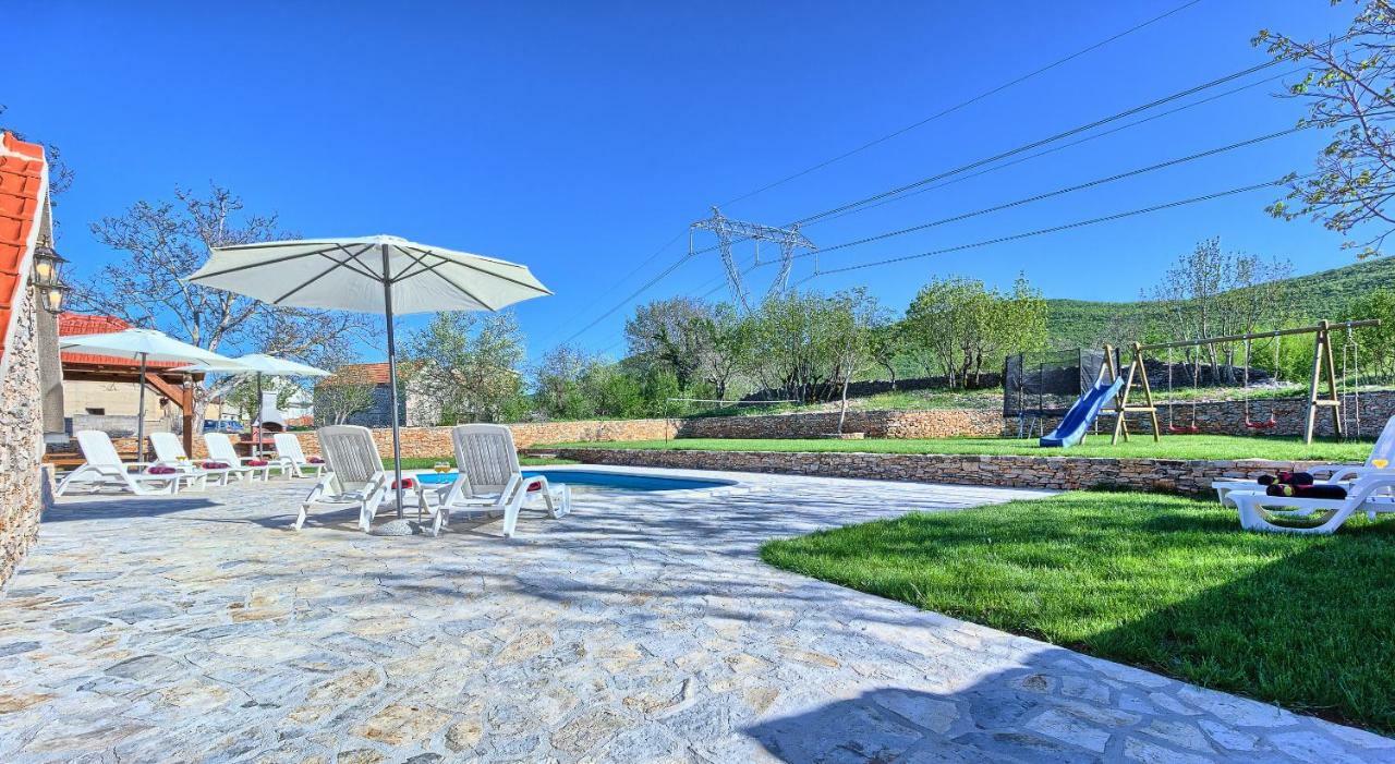 Гостевой дом Dalmatia Stone House - Heated Pool Biorine Экстерьер фото