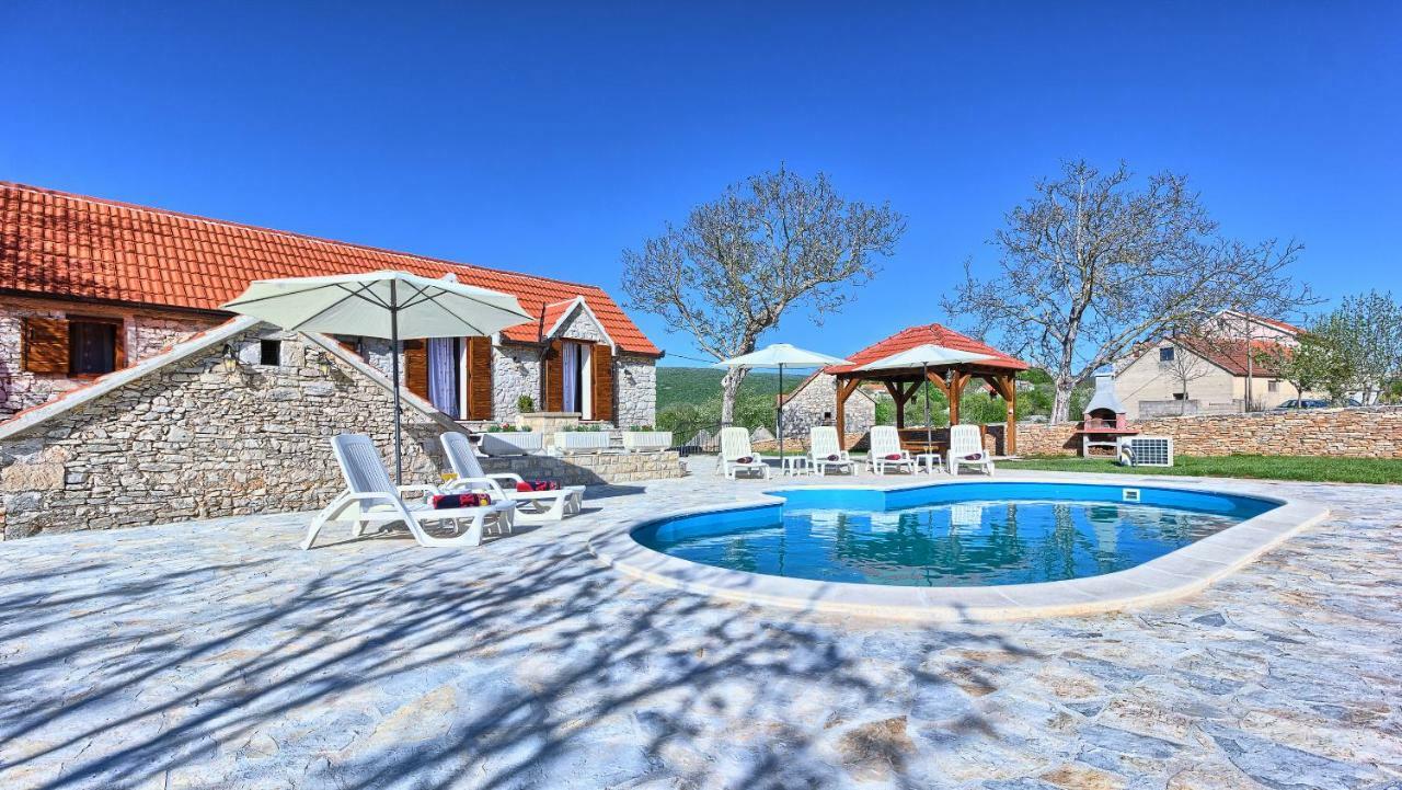 Гостевой дом Dalmatia Stone House - Heated Pool Biorine Экстерьер фото